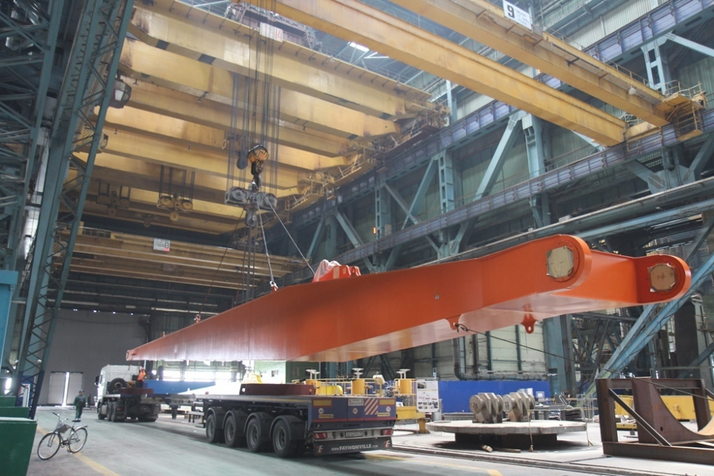 145-тонный комплект металлоконструкций отгрузил Атоммаш