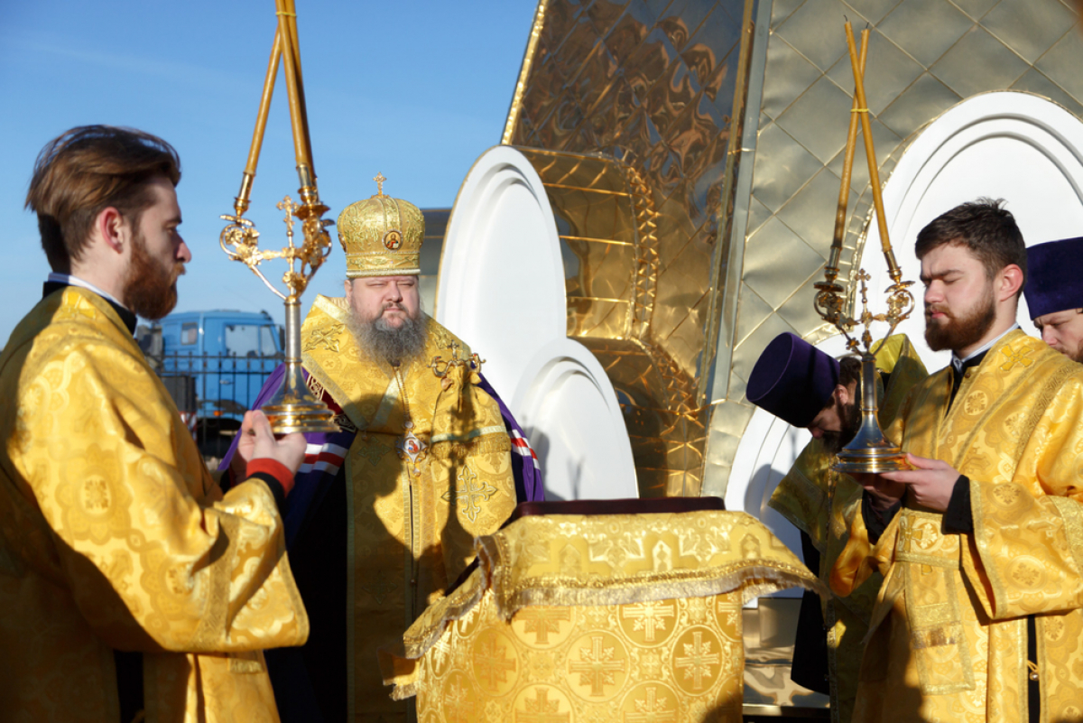 Сальский храм купола