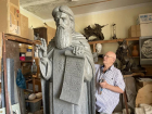 Меценат заказал памятник Сергия Радонежского в Белгородскую область волгодонскому скульптору Дердиященко