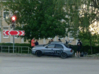 Юные гонщики протаранили забор напротив епархиального управления в Волгодонске