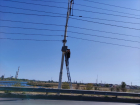 Камеру на путепроводе повернули в другую сторону