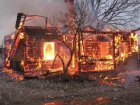 В Морозовском районе сгорел жилой дом