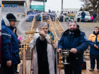 Стало известно сколько волгодонцев решились окунуться в купель на Крещение