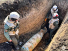 В Константиновском районе взорвали 500-килограммовую авиабомбу