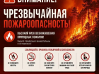 МЧС объявило чрезвычайную пожарную опасность в граничащих с Волгодонском районах 