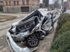 Раздолбанную вдребезги «Весту» выставили на продажу в Ростовской области