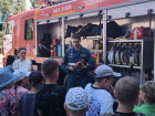В роли спасателей пожарной части попробовали себя школьники Волгодонска