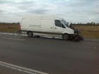 На автодороге Ростов-Волгодонск  в лобовом столкновении насмерть разбился мотоциклист
