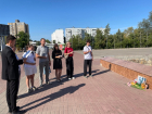 Молодежь Волгодонска почтила память детей, погибших на Донбассе
