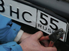 В Зимовниковском районе задержан автомобиль с украденным госномером