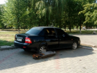 На улице Ленина в Волгодонске загорелся автомобиль