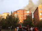 В Волгодонске пожар на Гагарина перекинулся на жилое здание - репортаж с места событий