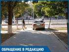 Водитель решил «перейти» по пешеходному переходу? – волгодонцы о странном поведении автомобилиста