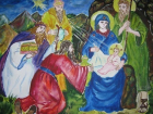 Волгодонские школьники нарисовали Иисуса Христа