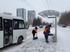 Как коммунальщики Волгодонска справляются с первым снегом