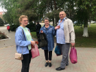 За день в Волгодонске раздали полтысячи георгиевских ленточек