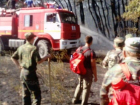 Казаки Волгодонского юрта почти трое суток боролись с пожаром в Усть-Донецком районе