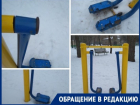 В парке «Победы» волгодонцы привели в непригодное состояние антивандальные тренажеры