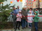 На улице Весенней состоялось открытие новой современной детской площадки  