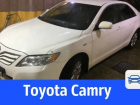 Белый седан Toyota с пробегом готовы продать с торгом или обменять