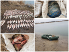 Рыбу, весельную лодку и 280 метров сетей изъяли у браконьеров под Волгодонском