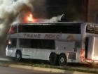 Автобус «Транс Люкс» с пассажирами загорелся в Волгодонске 