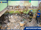 Поиски человека не прекращаются: как выглядит место взрыва гаража в Волгодонске