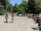 Полицейские Волгодонска показали детям служебных собак и криминалистику в лагере «Ивушка»
