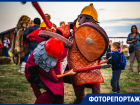 Бои на топорах и мечах устроили волгодонцы во время богатырского праздника 