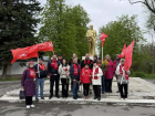 Ленину 156 лет: коммунисты Волгодонска возложили цветы к памятнику вождя мирового пролетариата