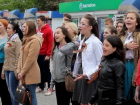 В Волгодонске молодогвардейцы устроили патриотический флешмоб