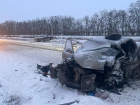 Водитель «Хендай» погиб на месте: подробности смертельного ДТП на трассе Морозовск-Волгодонск 
