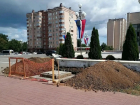 Электроника полностью пришла в негодность: первый этап ремонта фонтана у ДК имени Курчатова завершен 
