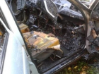В микрорайоне В-25 Волгодонска сгорела отечественная легковушка