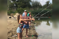 Организация рыбалки на озере - 