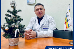 «Будьте здоровы в Новом году»: главврач Первой больницы Волгодонска Виталий Иванов