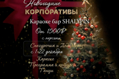 Новогодние корпоративы в караоке-баре «SHALYPIN»