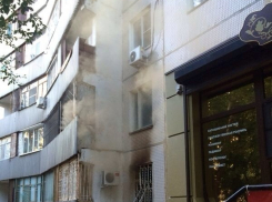 В центре Волгодонска случился пожар, в котором едва не сгорел мужчина
