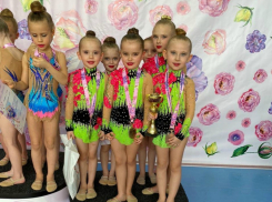 Юные волгодончанки триумфально выступили на турнире по художественной гимнастике