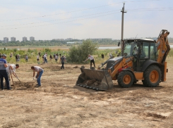 85 человек и восемь единиц техники провели уборку в сквере Экологов