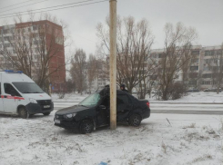 Снег в Волгодонске привел к ДТП