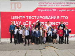Школьники и студенты Волгодонска получили значки ГТО