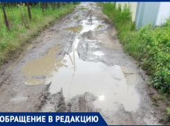 «Бабушки и дедушки падают, проходя через эту колею»: волгодонцы о дороге в садоводстве «Ветеран»  