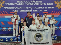 Призовые места заняли юные бойцы из Зимовников на первенстве Ростовской области по рукопашному бою памяти Героя России Михаила Ревенко
