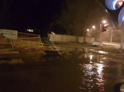 В Волгодонске затопило несколько улиц 