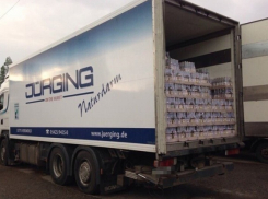 Под Константиновском задержали грузовик с 14000 бутылок «левой» водки