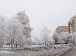 Волгодонцев предупреждают об усилении ветра и гололедице