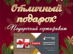 Отличный вариант подарка на Новый год: порадуйте близких сертификатом в «Любимый Дом family*»