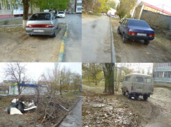 Волгодонцев продолжают штрафовать за парковку на «газонах»