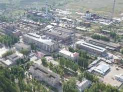 На городской ТЭЦ Волгодонска демонтировали дымовую трубу